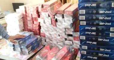 ضبط 2150 علبة سجائر مجهولة المصدر ومخالفات أخرى بمدينة سيوة