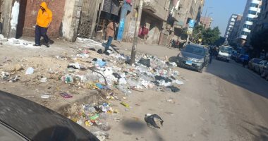 شكوى "حسام" من شارع شريف بحلوان: "القمامة أصبحت فى كل مكان بحلوان"