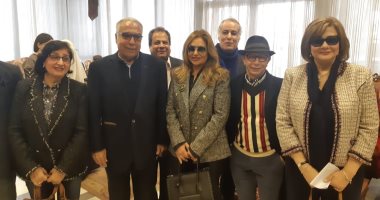 العدل ومبارز ووليد عونى وحسين نوح فى تكريم ليلى علوى بجامعة عين شمس 