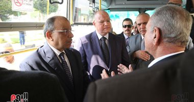 وزير التنمية المحلية: الأتوبيس الكهربائى تصنيع محلى بنسبة 76% 