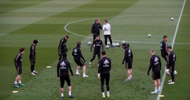 ريال مدريد يختتم استعداداته لمواجهة برشلونة فى الكلاسيكو.. صور