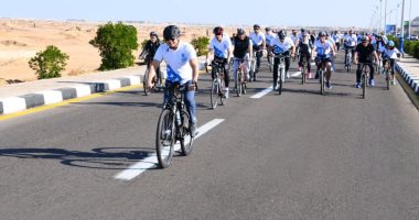 الرئيس السيسى يشارك شباب العالم فى ماراثون السلام بشرم الشيخ