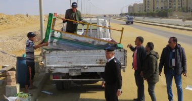 صور... "أمن القاهرة" تقود حملات لتطهير شوارع العاصمة من الإشغالات