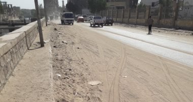 إعادة رصف طريق السماد.. مناشدة أهالى أسوان لسهولة الحركة
