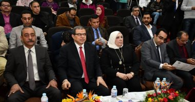 صور .. وزير القوى العاملة خلال ملتقى المشروعات الصغيرة بجامعة قناة السويس: نحلم بمليون مشروع للشباب.. محافظ الإسماعيلية: شباب مصر ثروتها الحقيقة.. ورئيس جامعة القناة: شبابنا الواعد مستقبل مصر ومصدر ثروتها