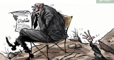 كاريكاتير صحيفة سعودية.. تأجيل الاستشارات النيابية فى لبنان