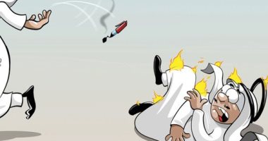 كاريكاتير صحيفة سعودية.. ضرورة مواجهة المحرضين على الشر 