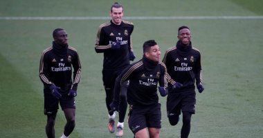 تفاؤل فى مران ريال مدريد الأخير قبل الكلاسيكو ضد برشلونة