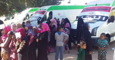 "صحة أسوان" توقع الكشف على 4230 مواطنًا خلال قافلة طبية مجانية