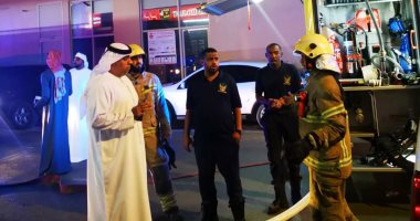 إخماد حريق فى مبنى سكنى بالفجيرة فى الإمارات وإخلاء 42 شقة