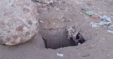شكوى من بلاعات بدون غطاء فى طريق نوى بمدينة شبين القناطر بالقليوبية