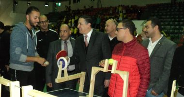 صور .. رئيس جامعة بنها يفتتح اليوم الرياضى الترفيهى
