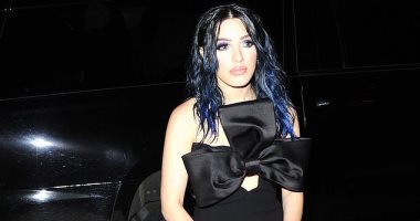 صور.. نيكى ديمارتينو ترتدى فستان "هدية" من تصميم Saint Laurent 