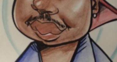 "حرامى غبى" يسرق رسام كاريكاتير بعد رسم لوحة له 