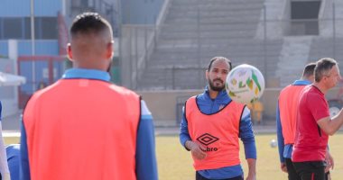 صور.. كواليس تدريب الأهلى الأخير قبل مواجهة الإسماعيلى فى الدورى