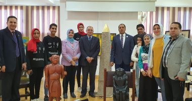صور.. انطلاق المؤتمر الطلابى بجامعة دمنهور تحت شعار "نحو جيل مبتكر"