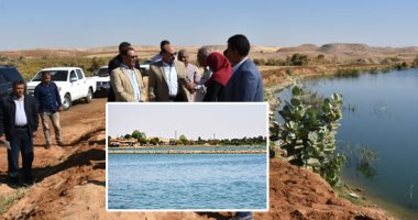 أهالى النوبة يتساءلون عن موعد انتهاء كابوس مياه صرف بلانة.. المواطنون: أحواض الصرف تنهار علينا وتلوث المياه وتلف المحاصيل أبرز الخسائر.. وبرلمانى يطالب بسرعة إنجاز مشروع المعالجة.. والمحافظ يزور المنطقة