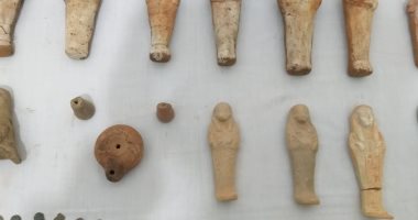 مباحث الآثار: ضبط موظف بتأمينات أسيوط بحوزته 152 قطعة أثرية