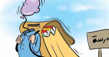 كاريكاتير صحيفة جزائرية.. نتائج التلاميذ فى الفصل الدراسى الأول "كارثية" 