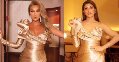 جاكلين فرنانديز ومايا دياب بنفس الفستان من نيكولا جبران.. مين الأجمل؟