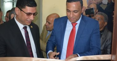 محافظ الدقهلية يفتتح مكتبي التأمينات والشهر العقاري بنبروة 