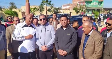 محافظ الفيوم يشارك بماراثون "بناء الإنسان" للجرى.. صور