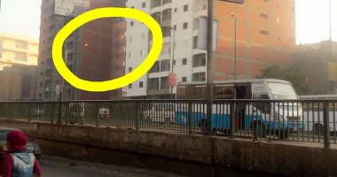 قارئ يشكو من إضاءة أعمدة الإنارة نهارًا أعلى كوبرى عرابى شبرا الخيمة