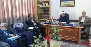 صور.. منطقة الأقصر الأزهرية تجرى القرعة العلنية لكنترول الابتدائية والإعدادية