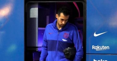 بوسكيتس مهدد بالغياب عن برشلونة ضد ألافيس بسبب الإنفلونزا 