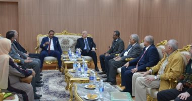 لجنة الدراسات الزراعية بالأعلى للجامعات تتفقد كلية الزراعة بجامعة أسوان  