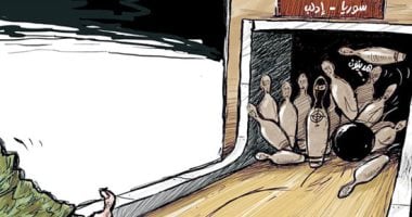 كاريكاتير صحيفة سعودية.. المدنيون فى مرمى الميليشيات الإرهابية فى إدلب
