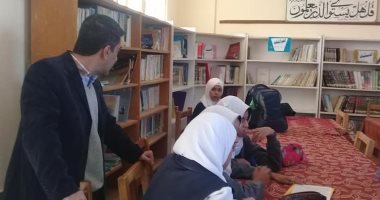 صور.. رئيس مدينة البياضية يحيل مدير مدرسة إبتدائية للتحقيق