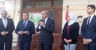 صور.. محافظ القليوبية وسفير السويد يطلقان مشروع "الفصل الأخضر" بمدارس القناطر
