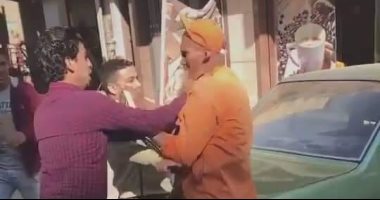 إخلاء سبيل شاب تعدى على مسن بأحد شوارع طنطا