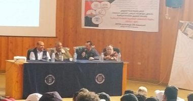 صور.. "الملاحة الرياضية" ندوة على هامش بطولة الجامعات المصرية بجامعة القناة