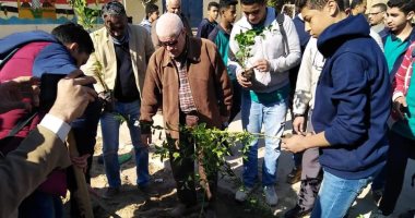 زراعة ألف شجرة مثمرة بمدارس حى البساتين فى القاهرة