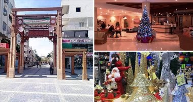 صور.. سياح العالم يحتفلون بالكريسماس فى البحر الأحمر.. ارتفاع نسبة الإشغال الفندقى لأكثر من 80%.. وأشجار عيد الميلاد تستقبل النزلاء بالمطار وعلى الشواطئ.. و"بلجيكى" يحتفل كل عام مرتديا ملابس بابا نويل بمرسى علم