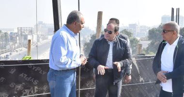 السيسي يوجه بتطبيق أفضل معايير السلامة بالطرق خلال تفقد كبارى مصر الجديدة