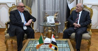 السفير الإيطالي يلتقي العصار ويؤكد حضور بلاده ايديكس 2020