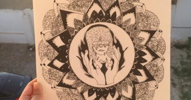 قارئة تشارك "صحافة المواطن" برسومات فنية تظهر موهبتها