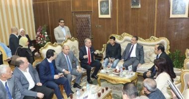 محافظ المنوفية ووزير الشباب يلتقيان أعضاء مجلس النواب لبحث ملفات الرياضة