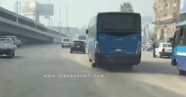 فيديو.. شاهد الحركة المرورية أعلى كوبرى غمرة والتحرير