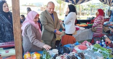 صور .. السكرتير المساعد للإسماعيلية يشيد بتنظيم المعرض الشهرى للمجلس القومى للمرأة