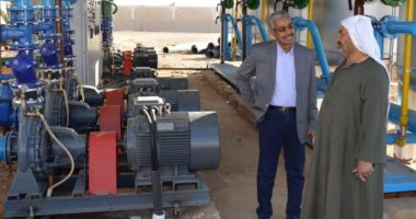  إحلال وتجديد محطة مياه شرب قرى جده بمركز باريس بتكلفه 35 مليون جنيه