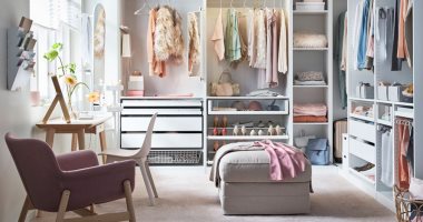 3 أفكار لتصميم Dressing Room من غير ما تهدى الحيطة