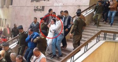وصول المتهمين بقتل "شهيد الشهامة" لمحكمة شبين لنظر ثالث جلسات الاستئناف