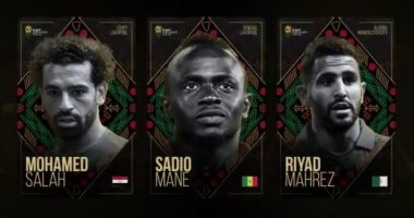 محمد صلاح ينافس رياض محرز ومانى على جائزة الأفضل فى أفريقيا