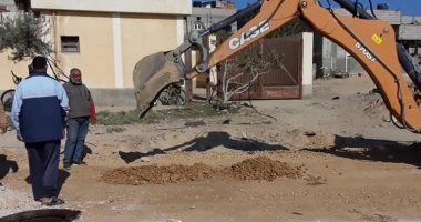 صور.. تطوير المدخل وإنارة أحياء بمدينة العريش