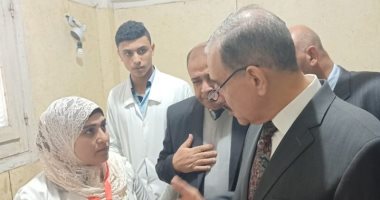 محافظ كفرالشيخ يزور عدد من المنشآت الصحية والتعليمية والخدمية بالحامول..صور