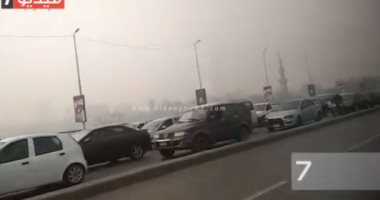 فيديو.. تعرف على الحالة المرورية أعلى كوبرى أكتوبر من الإسعاف للمهندسين